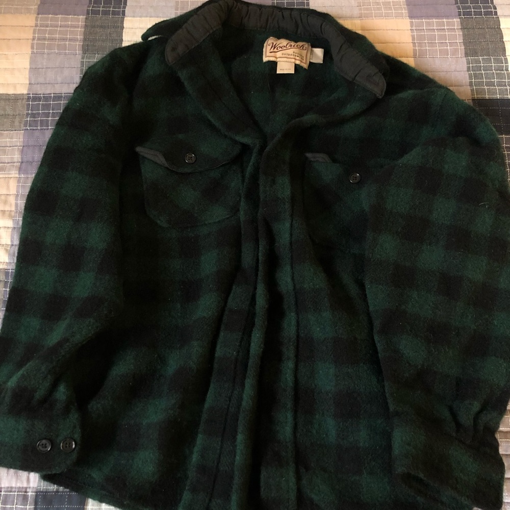 Woolrich heavy wool flannel jacket